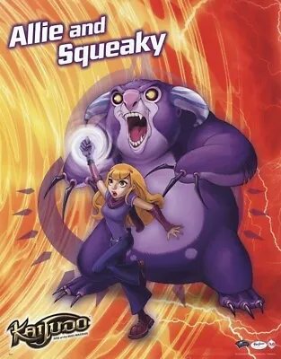 KAIJUDO RISE OF DUEL MASTERS ~ ALLIE SQUEAKY ~ 22x28 PROMO POSTER Cartoon • $6.80