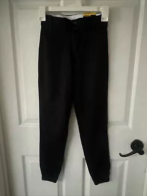 NWT Easton Youth YS 23  - 25  Black Baseball Pants • $13.99