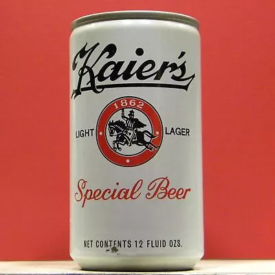 Kaier's Beer 12 Oz Steel Can Chas D Kaier Philadelphia Pennsylvania J38 E/X B/O • $2.29