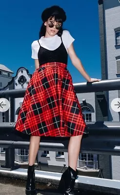 BlackMilk Punk Plaid Midi Skirt XL  Tartan GUC Black Milk • $89