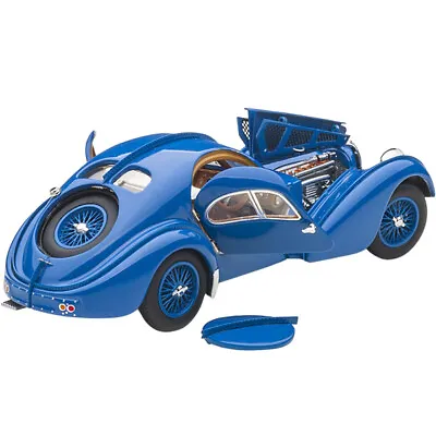 1938 Bugatti Type 57SC Atlantic With Metal Wire-Spoke Wheels Blue 1/43 Diecas... • $252.65