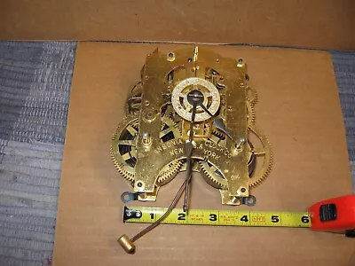 Ansonia Kitchen Parlor Clock Movement Cleaned Oiled & Tested • $34.99