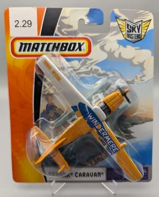 2008 Matchbox MBX Metal Sky Busters Cessna Caravan Aircraft Yellow White NIP • $14.95