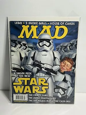 MAD MAGAZINE #532 April 2015 Star Wars  - Lego- House Of Cards Bagged & Boarded • $11.99