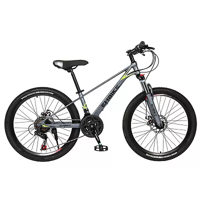 Youth/Adult Mountain Bike Aluminum And Steel Frame Options21 Speed 24 Inch • $188.99