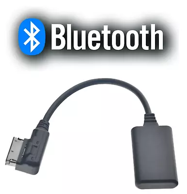 Bluetooth Receiver For AUDI SEAT VW SKODA Audio Cable Adapter For AMI MDI MMI • £8.07