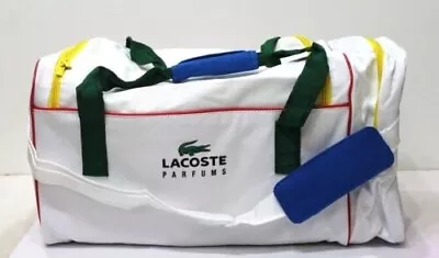 Lacoste Parfums Holdall/ Sports/ Travel/ Flight Bag With Zip Top • £21.75