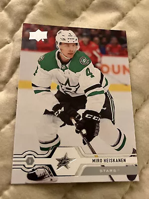 19-20 2019-20 Upper Deck 2 Miro Heiskanen #398-Stars • $1.50