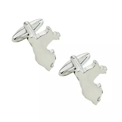 Peru Outline Map Cufflinks Presented In A Box X2AJ904 • £9.99