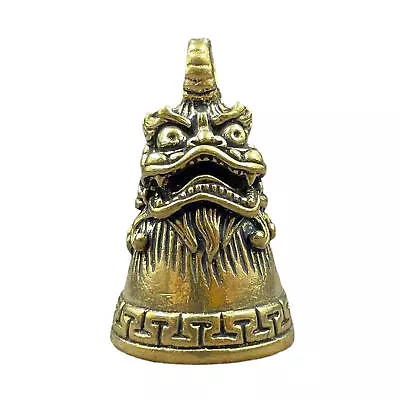 Guardian Bell Vintage Brass Motorcycle Biker Bell Motorcycle Bell Luck • $6.92