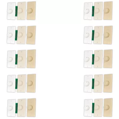 Acoustic Audio AAVCD3C Speaker Volume Control 3 Color White Ivory Almond 10 Pack • $322.88