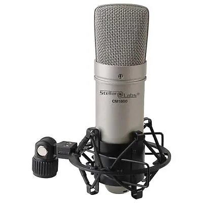 NEW Studio Condenser Cardioid Microphone.w/ Shock Mount Filter..Vocal Recording • $49