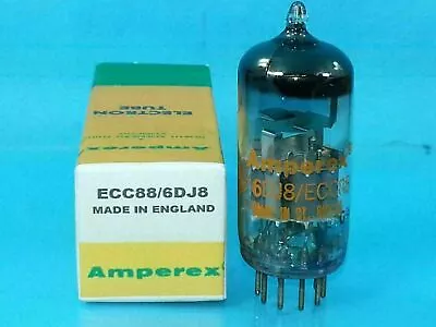 Amperex 6dj8 Ecc88 Tube England Large Orange Globe Single Best Tone Ever • $99.99