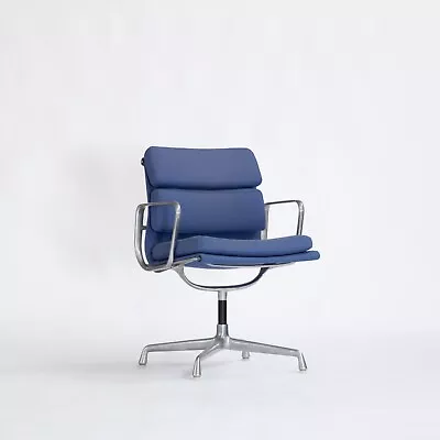 Vintage Eames 208 Soft Pad Chair Alluminium Swivel Base. Herman Miller 1973/75 • £800