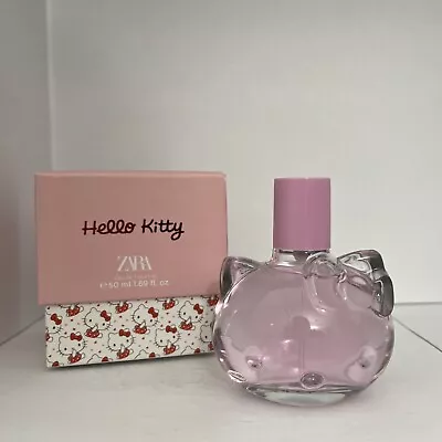 $39.75 • Buy Zara HELLO KITTY Eau De Toilette EDT 1.69 Fl Oz / 50 ML Perfume Fragrance Spray