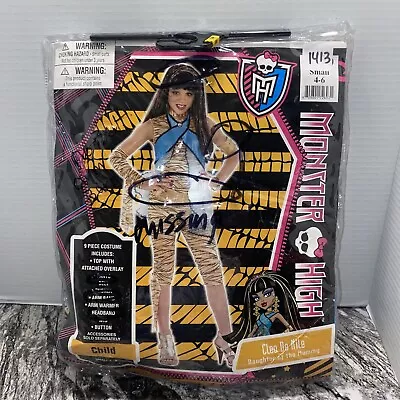 VTG Monster High Cleo De Nile Halloween Costume ￼Child Small 4-6 • $16.40