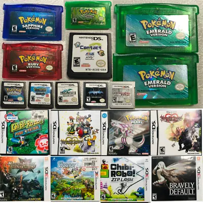 $7.99 • Buy Nintendo Gameboy, DS, & 3DS Games YOU CHOOSE -  FREE SHIPPING - SAVE UP TO 15%