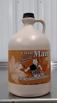 100% Pure Wisconsin Maple Syrup Grade A Amber Rich/Medium Amber Gallon • $54