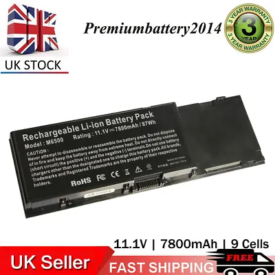 £32.99 • Buy For Dell Precision M6500 M6400 C565C 9 Cells 11.1V Battery DW554 DW842 F678F UK