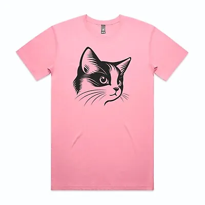 Kitten Head Printed T-Shirt Unisex | Kitten Shirts | Kitten Gifts | Cat Art • £11.49