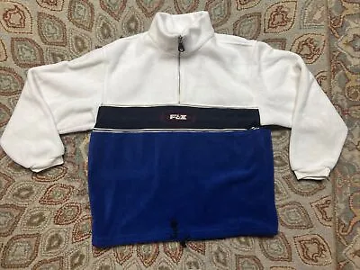 Vintage Fire And Ice Fleece Quarter Zip Jacket Size XL Men’s Ski Flaws • $30