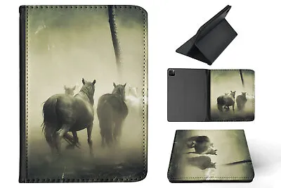 Case Cover For Apple Ipad|horses Animal In The Fog • $44.95