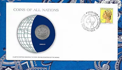 Coins Of All Nations Somalia 1 Shilling 1976 UNC  • $7.46