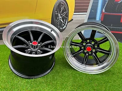 15 Inch 4X100 WATANABE JR19 Style 9J + 10.5J Wheels For Miata MX-5 JDM Rims • $1076.14