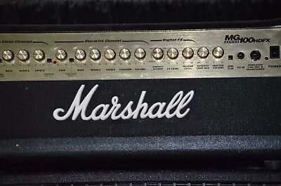 Marshall MG100 HDFX Amp 100 Watt Guitar Solid State Blues Rock Metal Chug Countr • $349.99