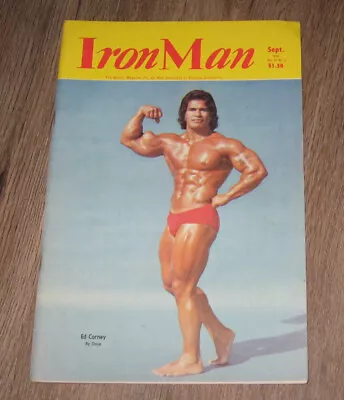 IRON MAN Bodybuilding Magazine Vol 37 #6 September 1978 Ed Corney | Larry Scott • $18.29