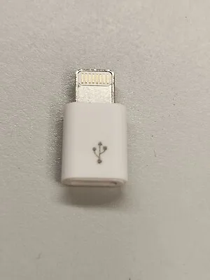 Lightning To Micro USB Adapter  For Apple IPhone IPad • $5