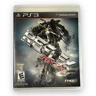 MX Vs ATV Reflex PS3 (Sony PlayStation 3) Complete In Box CIB With Manual TESTED • $6.97