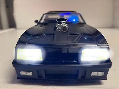 “Mad Max” Black Ford Falcon XB Police Interceptor WORKING LIGHT 1/18 Diecast Ut • $139.97