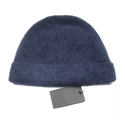 John Varvatos Men's Night Shadow Lenoir Kashmir Sheep's Wool Cashmere Beanie • $138