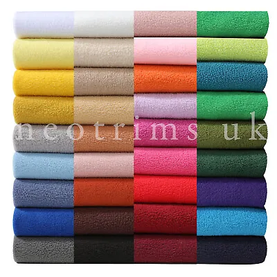 Polar Fleece Anti Pill Fabric Cuddly Soft Pile Washable Craft Material320gsm • £6.45