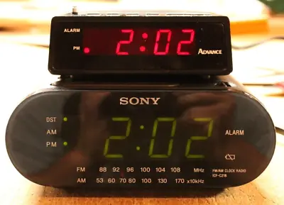 Sony Dream Machine Digital Radio Alarm Clock Radio Advance Lot Of 2 ICF-C218 • $13.99
