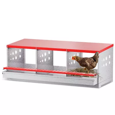 NEW Hot Poultry 3 Hole Vented Hen Chicken Nest Box. Highest Quality • $97.97