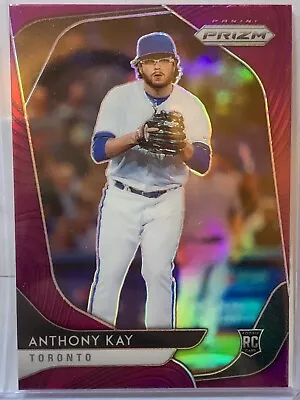 ANTHONY KAY 2020 Panini Prizm Purple Prizm Refractor #203 RC TORONTO BLUE JAYS • $0.99