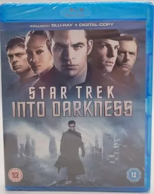 STAR TREK INTO DARKNESS (BLU-RAY 2013) CHRIS PINE  Brand New And Sealed  • $5.95