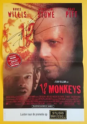 Terry Gilliam - Monty Python - Signed 12 Monkeys Poster - Brussels 2001 - COA • $49.99