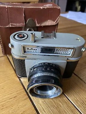 £5.99 • Buy Vintage Halina Rolls Camera With Old Case.