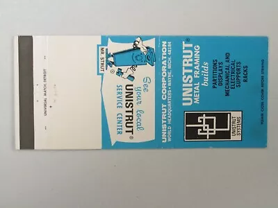 AE186 Matchbook Unistrut Metal Framing Builds Wayne Michigan MI • $4.99