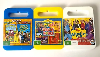 The Wiggles - Dvd Bundle - Wiggle HouseMeet The OrchestraWiggles Favourites • $25