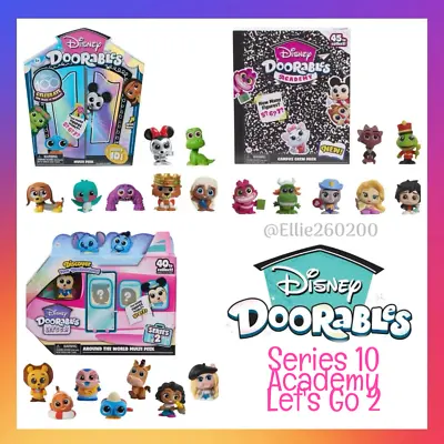 YOU PICK! Disney Doorables Series 10/Academy/Lets Go 2/EXCLUSIVES -FLAT SHIPPING • $1.95