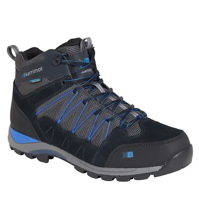 Karrimor Mens Pinnacle Waterproof Hiking Boots (Navy) • £60