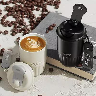 £17.22 • Buy Coffee Tumbler Cup Thermal Bottle Insulated Coffee Mug For Office Travel Car
