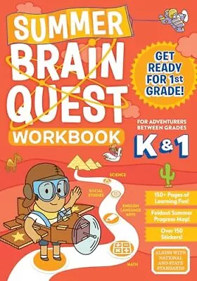 Summer Brain Quest: Between Grades K & 1 • $4.16