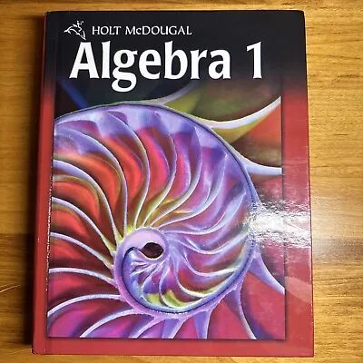 Holt McDougal   Algebra 1 Textbook    @2011   Burger Chard  Very Good Condition • $25