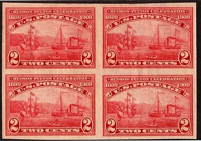 KAPPYSstamps US FULTON HUDSON SCOTT 373 $.02 IMPERF MINT 2H/2NH CV $90 VT64 • $44.93