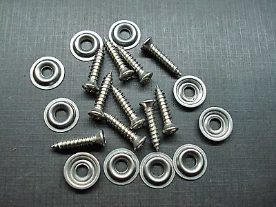 10pcs Chevy Cadillac Buick #8 X 3/4  W/#6 Head Stainless Door Kick Panel Screws  • $7.99